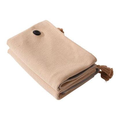 USB Electric Heated Blanket Portable Warm Blanket Washable Car Heating Blanket Winter Home Outdoor Camping Office Warm Blankets